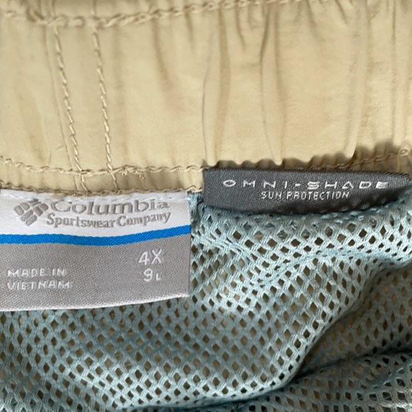 Columbia Omni Shade UPF 50 Shorts Size 4X - Picture 3 of 10